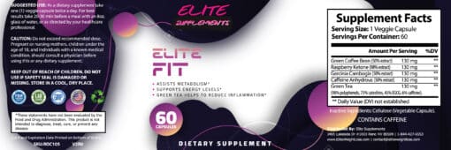 Elite FIT Weight Loss Supplement